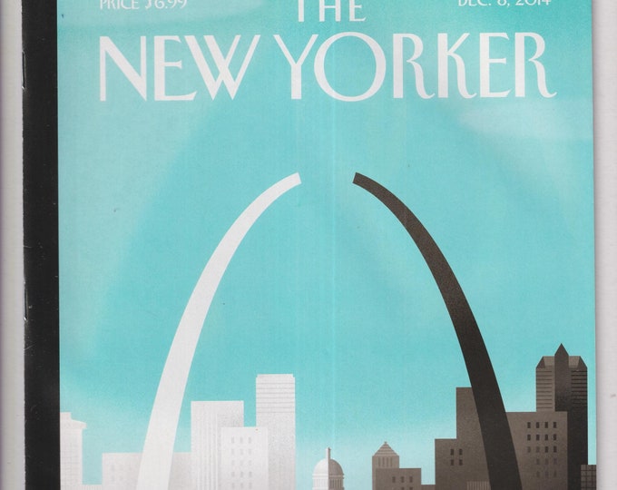 The New Yorker December 8, 2014 Broken Arch Cover, The Vortex, Duggar Family, Paris, Bull Riders (Magazine: General Interest)