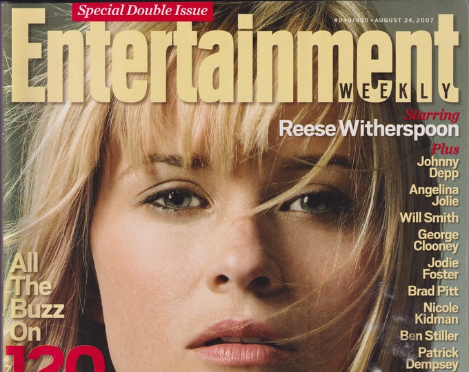 Entertainment Weekly August 24, 2007 Reese Witherspoon, 120 New Films Fall Movie Preview (Magazine: Movies, Music, Film, Books, Celebrities)