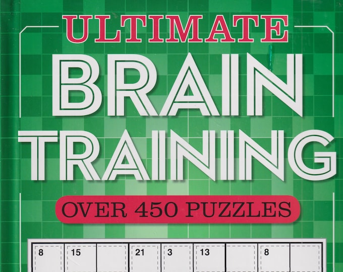 Ultimate Brain Training (Large Print)(Hardcover: Pencil Puzzles, Brain Training)