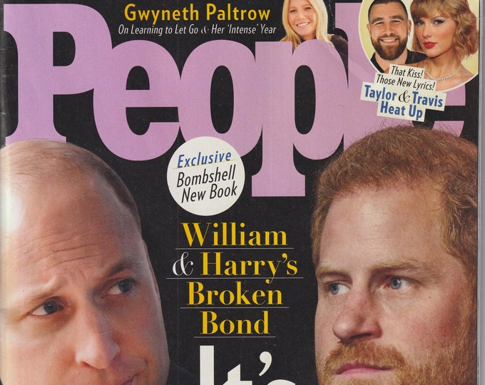 People November 27, 2023 Prince William, Prince Harry, Taylor Swift (Magazine:  Celebrity, Gossip)