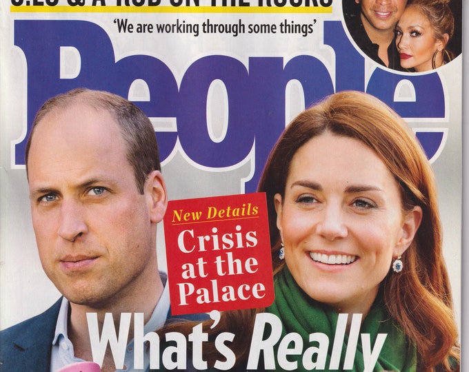 People March 29, 2021 The Royal Family - Crisis At the Palace What's Really Going On  (Magazine: Celebrity, General Interest)