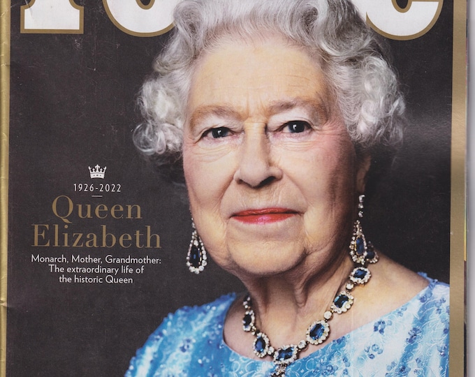 People September 26, 2022 Queen Elizabeth 1926-2022  (Magazine: Celebrity)