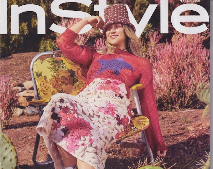 InStyle March 2021 Kate Hudson  (Magazine: Fashion, Lifestyle)