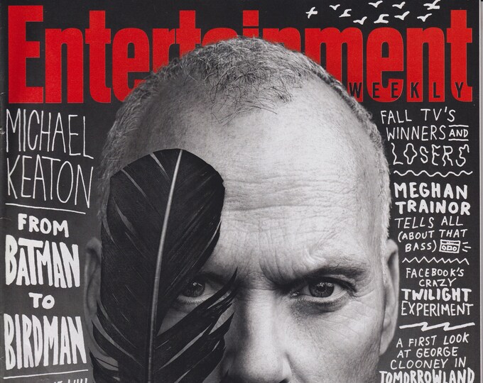 Entertainment Weekly October 17, 2014 Michael Keaton From Batman to Birdman  (Magazine: Movies, Music, TV)