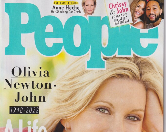 People August 22, 2022 Olivia Newton John A Life of Love and Courage   (Magazine: Celebrity)