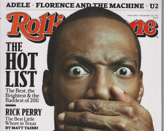 Rolling Stone November 10, 2011 Eddie Murphy Speaks  (Magazine: Music, Commentary)