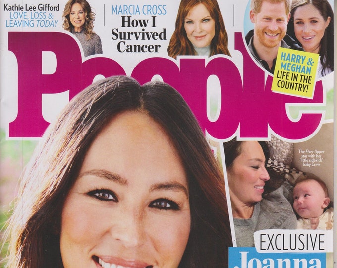People April 8, 2019 Joanna Gaines This Baby Changed Everything  (Magazine: Celebrities)