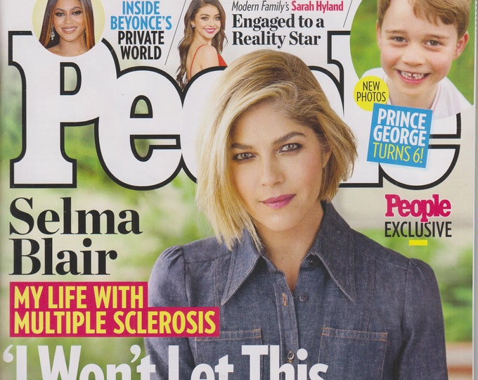 People August 5, 2019 Selma Blair My Life with Multiple Sclerosis (Magazine: Celebrities)
