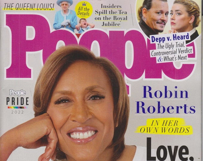 People June 20, 2022 Robin Roberts Love, Faith and Breaking Barriers  (Magazine: Celebrity)