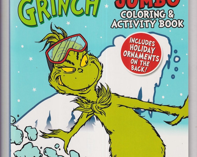 Grinch Jumbo Coloring and Activity Book  Includes Holiday Ornaments on the Back  (Coloring Book: Children, Christmas, Ages 3 and up. ) 2024