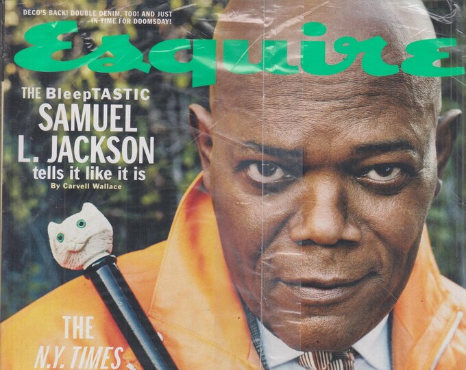 Esquire April 2019 Samuel L Jackson Tells It Like It Is  (Magazine: Men's, General Interest)