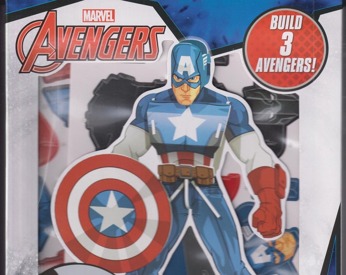 Marvel Avengers Create It Activity Set (Box Set To Build 3 Avengers) 2022