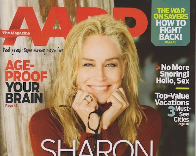 AARP February March 2012 Sharon Stone!, Age Proof Your Brain, Top Value Vacations, Movies For Grown Ups(Magazine: General Interest)