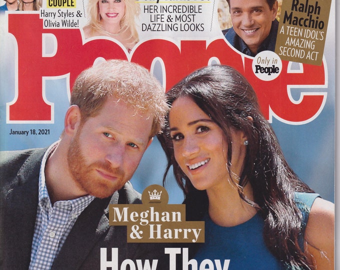 People January 18, 2021 Meghan & Harry How They Changed The Royal Family Forever (Magazine: Celebrity, General Interest)