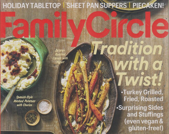 Family Circle November 2017 Tradition With A Twist