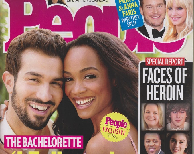 People August 21, 2017 Rachel Lindsay  The Bachelorette ' I Followed My Heart' (Magazine: Celebrity, General Interest)