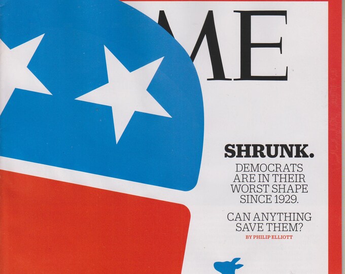 Time October 2, 2017 Shrunk. Democrats Are in Their Worst Shape Since 1929.