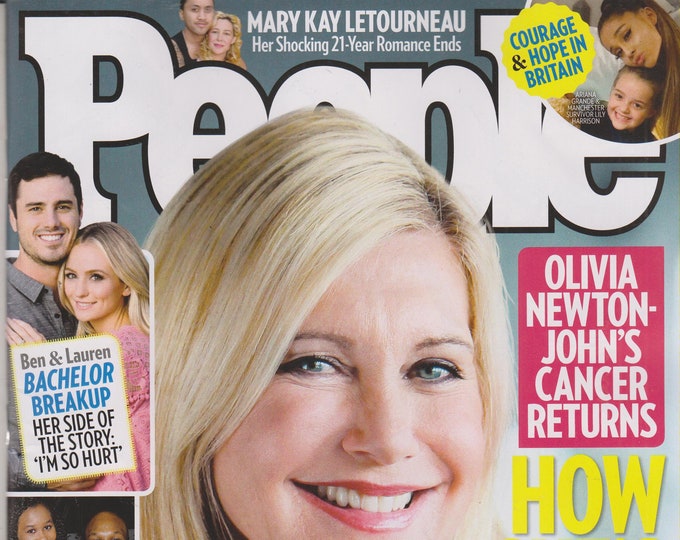 People June 19, 2017 Olivia Newton-John How She's Staying Strong  (Magazine: Celebrities, General Interest))
