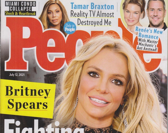 People July 12, 2021 Britney Spears Fighting For Her Future   (Magazine: Celebrity, General Interest)