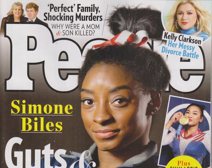 People August 16, 2021 Simone Biles Guts & Glory  (Magazine: Celebrity, General Interest)