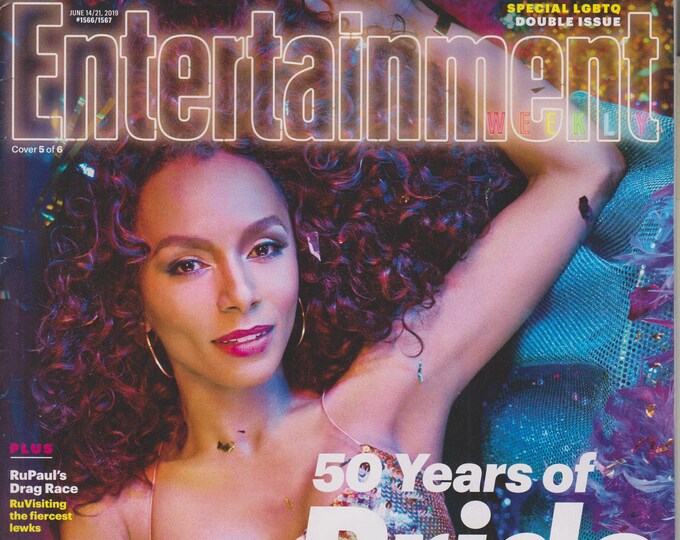 Entertainment Weekly June 14/21, 2019 Janet Mock -  50 Years of Pride  (Magazine: Entertainment)