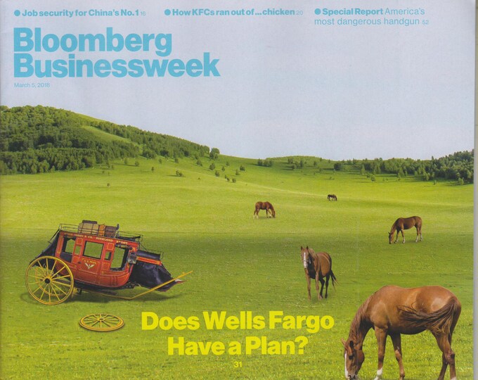 Bloomberg Businessweek March 5, 2018 Does Wells Fargo Have a Plan?