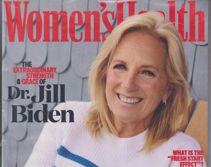 Women's Health September 2023 Dr. Jill Biden, Fresh Start, Pizza Night (Magazine: Health & Fitness)