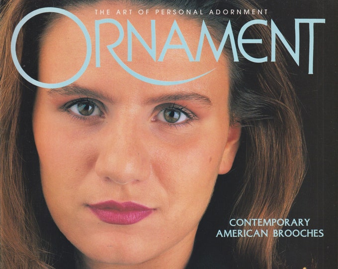 Ornament Autumn 1994 Contemporary American Brooches (Magazine: Style, Personal Adornment)