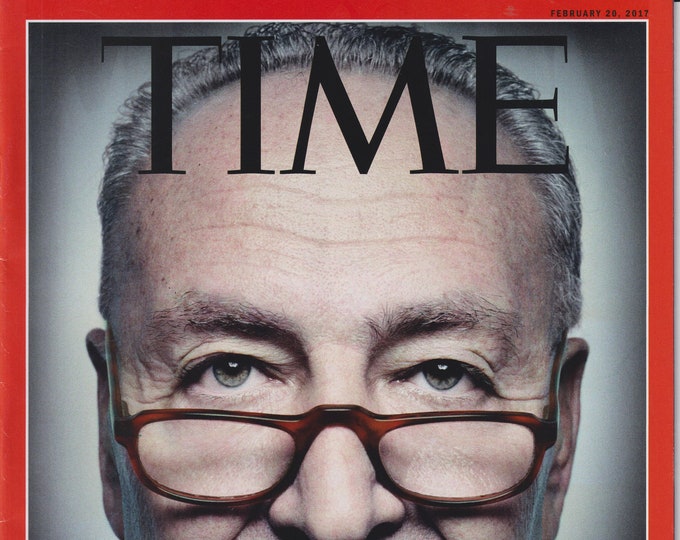 Time February 20, 2017 Chuck Schumer - Do The Democrats Matter?  (Magazine: Current Events, News)