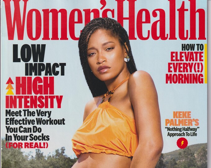 Women's Health September 2022 Keke Palmer's Nothing Halfway Approach To Life  (Magazine: Health & Fitness)