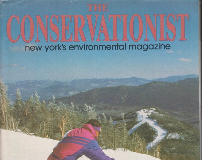 The Conservationist January /February 1992 Skiing New York, Winter Eagles  (Magazine: Conservation, Nature, Environment, New York)