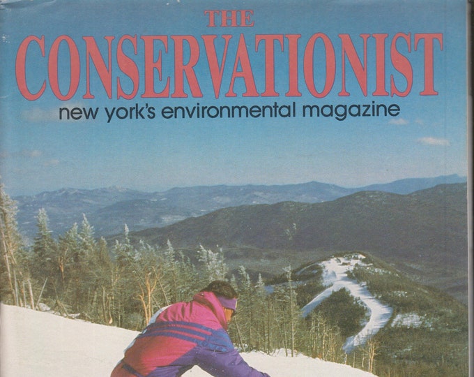 The Conservationist January /February 1992 Skiing New York, Winter Eagles  (Magazine: Conservation, Nature, Environment, New York)