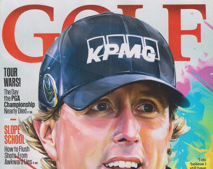 Golf August 2018 Still Phil Mickelson (Magazine: Golf)