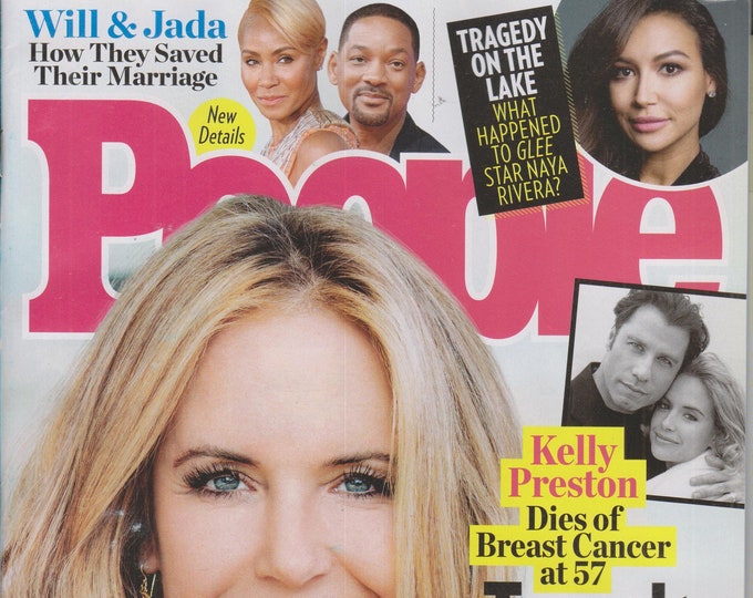 People July 27, 2020 Kelly Preston Travolta Family Heartbreak  (Magazine, Celebrities)