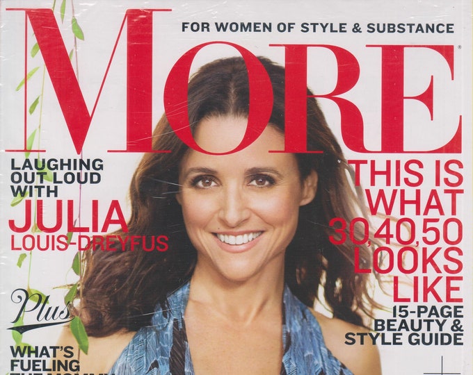 More April 2013 Julia Louis-Dreyfuss Laughing Out Loud;  (Magazine: Woman's, Self-Help)