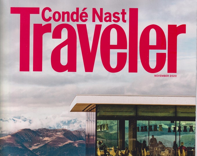 Conde Nast Traveler November 2020 The 2020 Readers' Choice Awards  (Magazine: Travel)