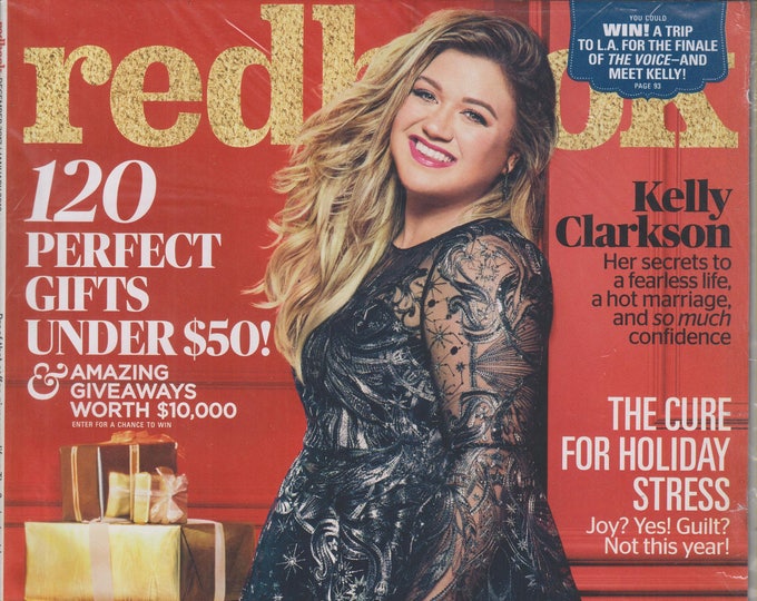 Redbook December 2017/January 2018 Kelly Clarkson Her Secrets to a Fearless Life