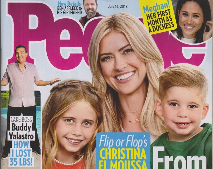 People July 16, 2018  Christina El Moussa From Heartbreak To Happiness