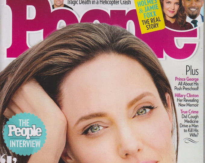 People September 25, 2017  Angelina Jolie "I'm a Little Bit Stronger"  (Magazine: Celebrity, General Interest)