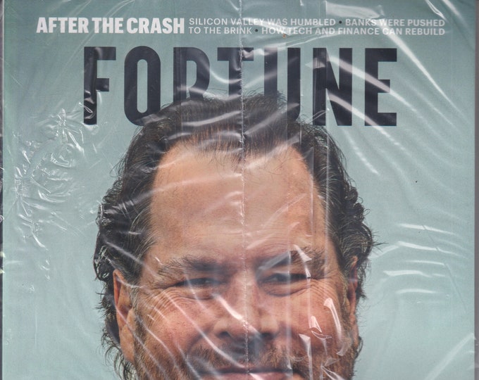 Fortune April May 2023 Marc Benioff, After the Crash (Magazine: Business, Finance)