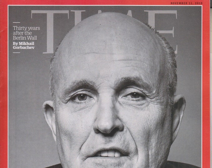 Time November 11, 2019 Rudy Giuliani The Secretary of Offense   (Magazine: Current Events, Nonfiction)