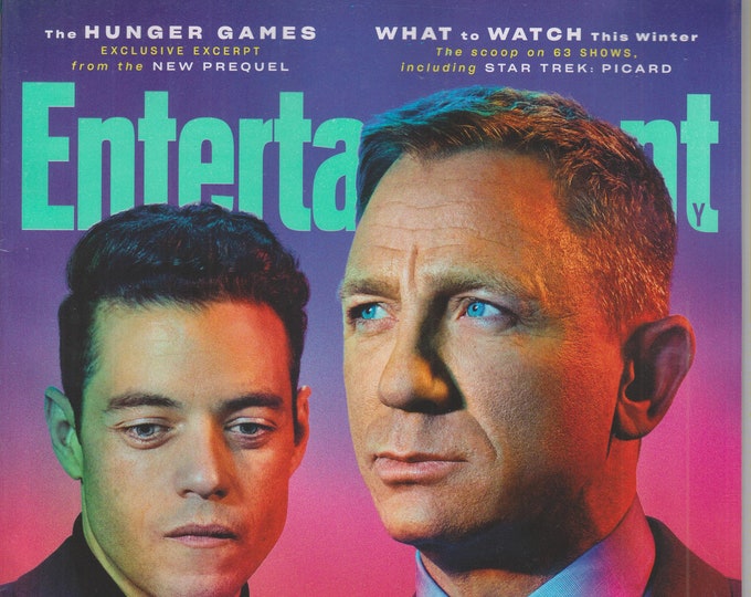 Entertainment Weekly February 2020 Daniel Craig and Rami Malek - Bond Ambition (Magazine: Movies, Music, Film, TV,  Books, Celebrities)