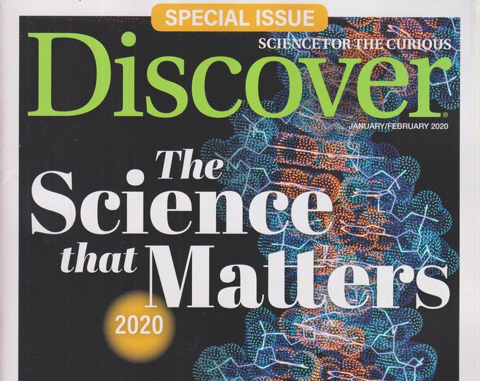 Discover January/February 2020 The Science That Matters 2020 - Top 50 Stories(Magazine: Science)