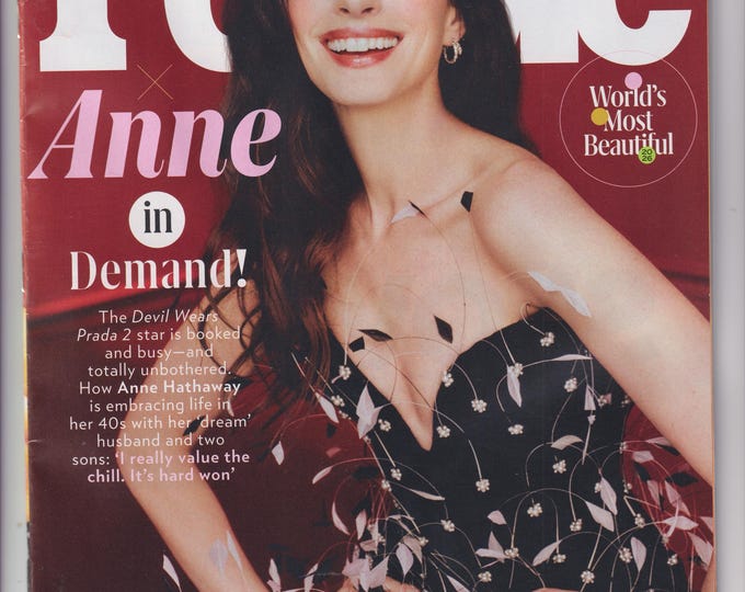 People May 4, 2026 Anne Hathaway In Demand, World's Most Beautiful  (Magazine: Celebrity, Gossip)