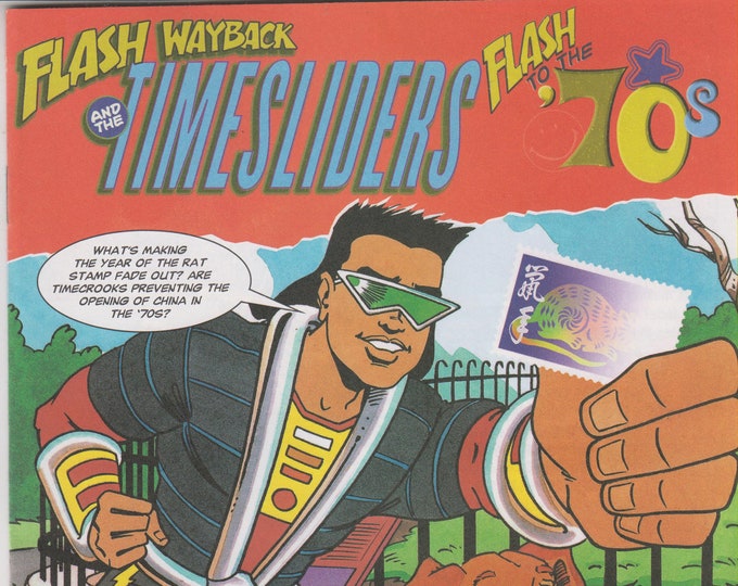 Flash Wayback and the Timesliders Flash to the '70s (Magazine: Children's,  Activity, 1970's)  1998
