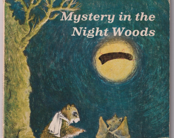 Mystery in the Night Woods  (Vintage Scholastic Books TX 1421) (Paperback: Children's Chapter Book) 1972