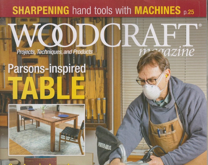 Woodcraft  February March 2022 Parsons-Inspired Table (Magazine: Woodworking, Crafts, Hobby)