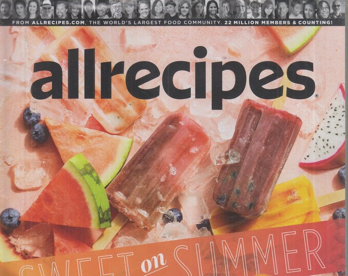 Allrecipes June/July 2020 Sweet on Summer  (Magazine: Cooking, Recipes)