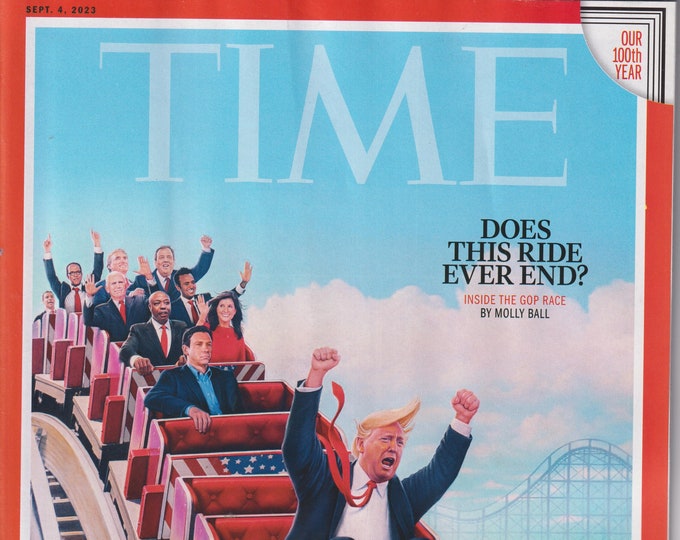Time September 4, 2023 Inside the GOP Race - Does This Ride Ever End?  (Magazine:  News,  Current Events)