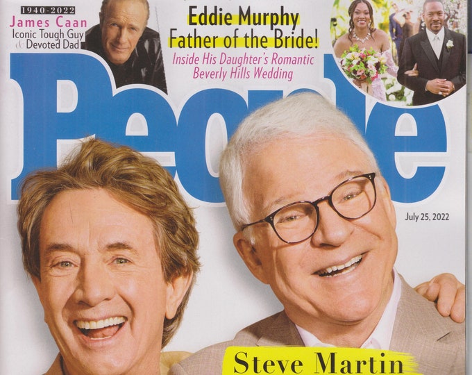 People July 25, 2022 Steve Martin, Martin Short, James Caan, Eddie Murphy  (Magazine: Celebrity)